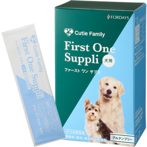キューティファミリー ファースト ワン サプリ 犬用の製品画像