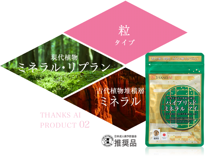 ハイブリッドミネラルアイ(粒タイプ)®の製品画像