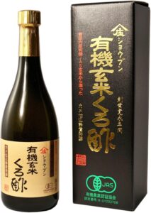 ショウブン 有機玄米くろ酢 720mlの商品写真