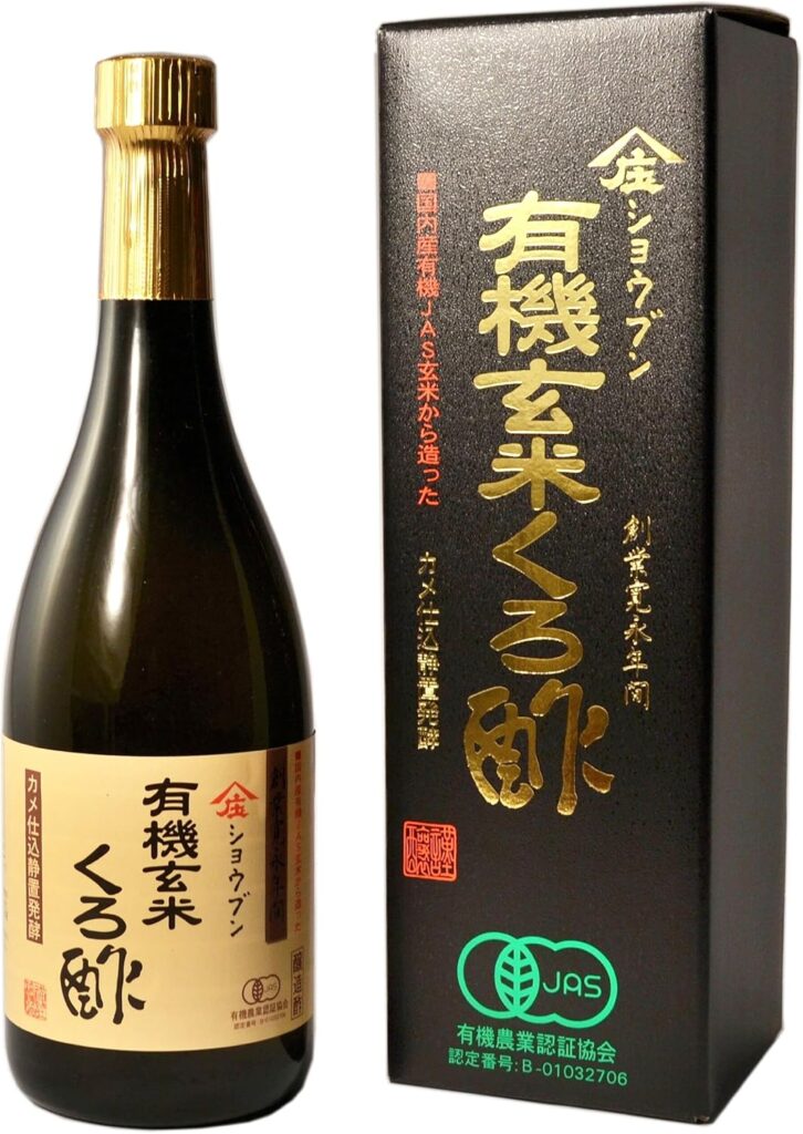 ショウブン 有機玄米くろ酢 720mlの商品写真