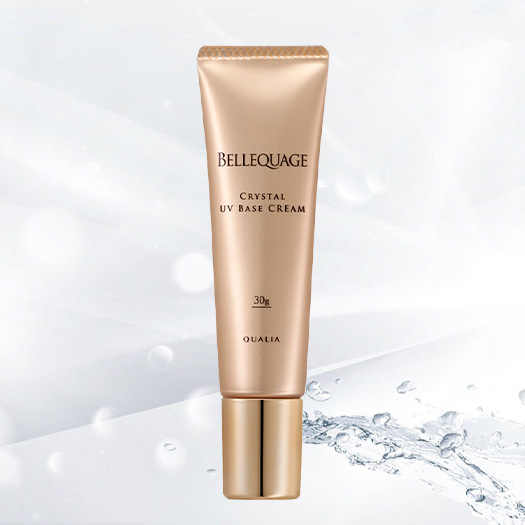 BELLEQUAGE Crystal UV Base Cream(UVクリーム)のパッケージ