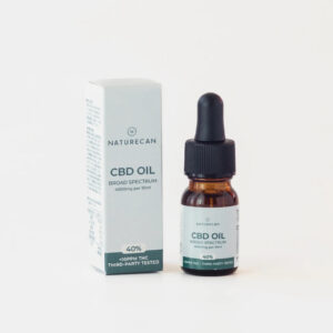 40% CBDオイルのボトル