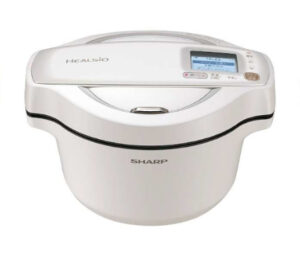 シャープ 水なし自動調理鍋 ヘルシオ ホットクック KN-HW16F-W（1.6L・ホワイト系）の商品写真