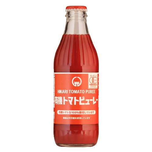 ヒカリ 有機トマトピューレー 320gの商品写真