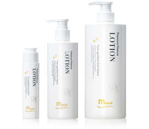 プレミアムナチュレローション3サイズのボトル