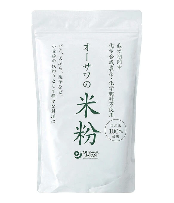 オーサワの国内産米粉 500gの商品写真